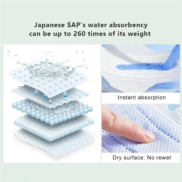 Bamboo Anion Sanitary Pad Napkin